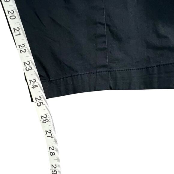 Anthropologie Maeve Curve Poplin Barrel Pants Womens XS Black High Rise Modern - Picture 11 of 15